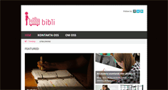 Desktop Screenshot of bibli.se