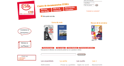 Desktop Screenshot of itsra.bibli.fr