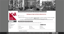 Desktop Screenshot of cnl.bibli.fr